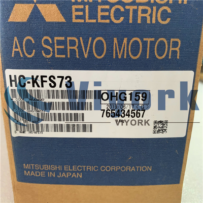 मित्सुबिशी HC-KFS73 AC सर्वो मोटर 5.6AMP 103VAC 3000RPM 750W 3AC