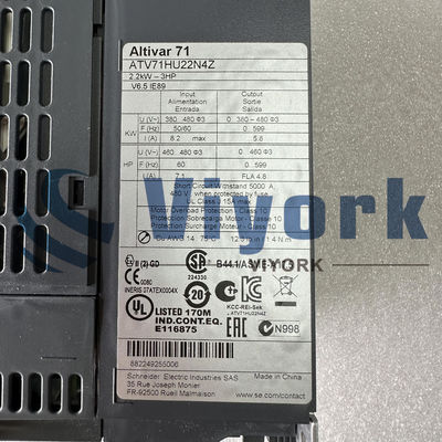 Schneider ATV71HU22N4Z VARIABLE SPEED DRIVE ATV71 480VAC 2.2KW NEW