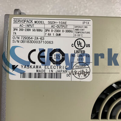 Yaskawa SGDH-10AE SERVO DRIVE 7.6 AMP 200 V 1 KW NEW