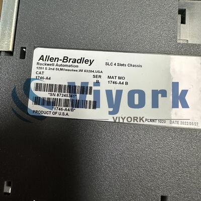 ALLEN BRADLEY 1746-A4 SLC 500 4 Slots Chassis NEW