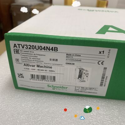 श्नाइडर ATV320U04N4B इन्वर्टर 0.5HP 380-500V 0.37KW 50/60Hz नया