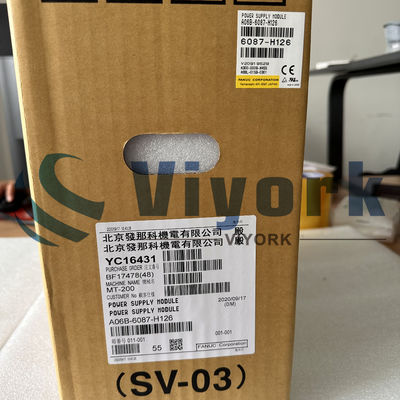 Fanuc A06B-6087-H126 पावर सप्लाई मॉड्यूल PSM-26 106 एएमपी 200/230 वीएसी सीएनसी नया
