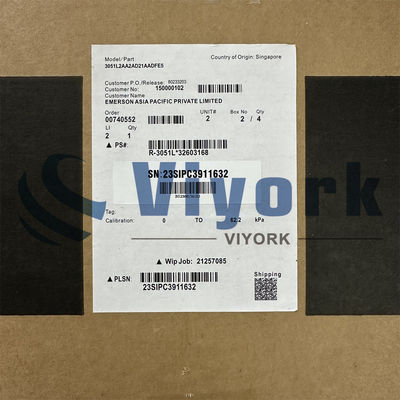 Rosemount 3051L लेवल ट्रांसमीटर 3051L2AA2AD21AADFE5 नया